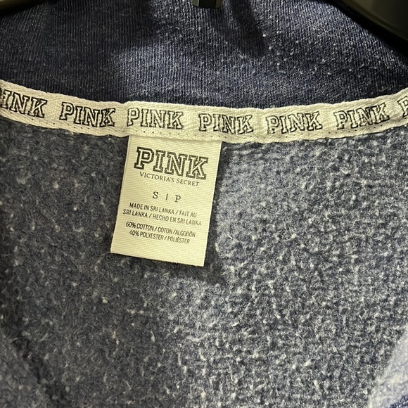 PINK sweatshirt women's size small - Picture 3 of 5